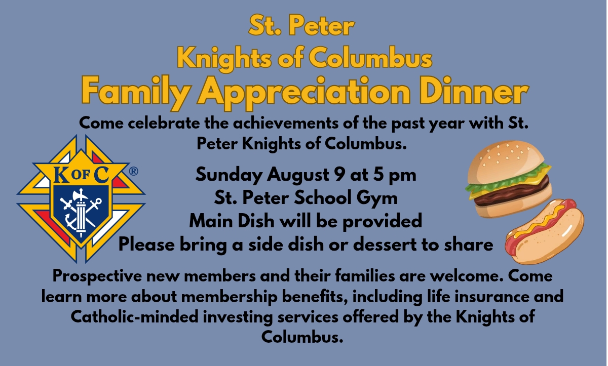 KofC Appreciation Dinner