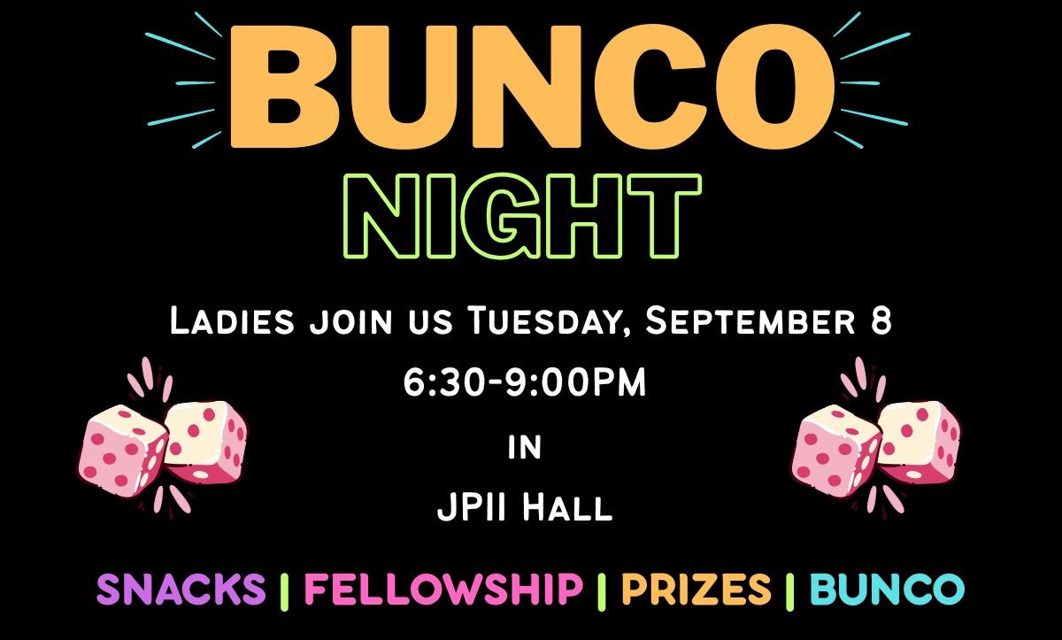 Bunco Night 2026